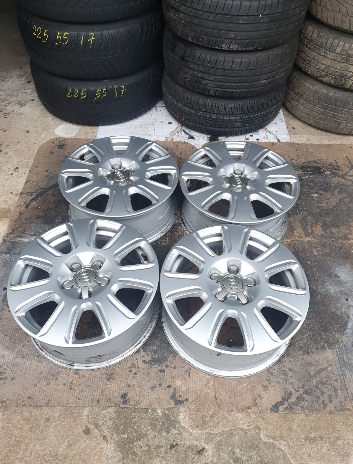 Set 4 Jante Aliaj 5×112/R16 originale Audi Q3 A4 A6 impecabile