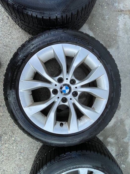 Jante bmw R17 cauciucuri de iarna continental
