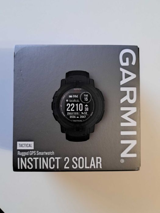 Часовник Garmin instinct 2 solar tactical
