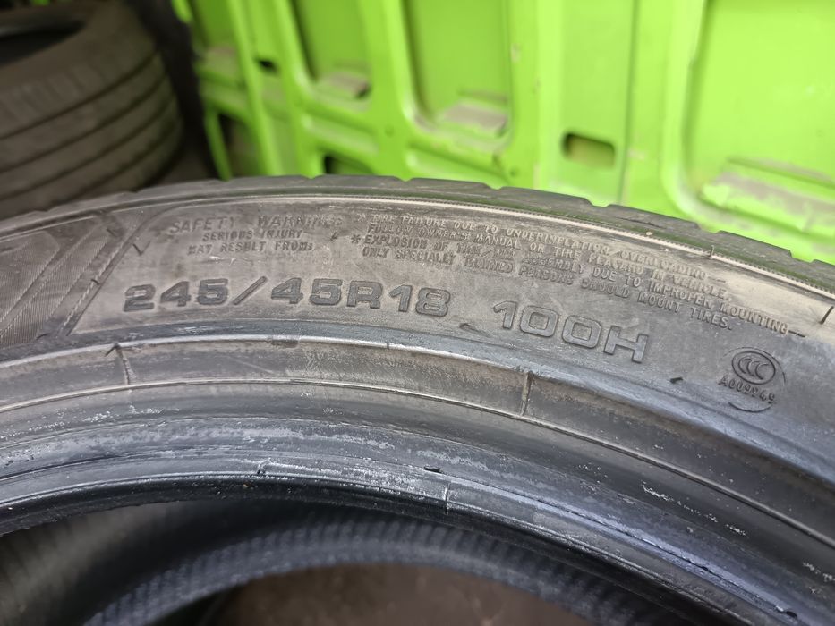 Anvelope MS iarna 245 45 18 goodyear 2021 5.7mm