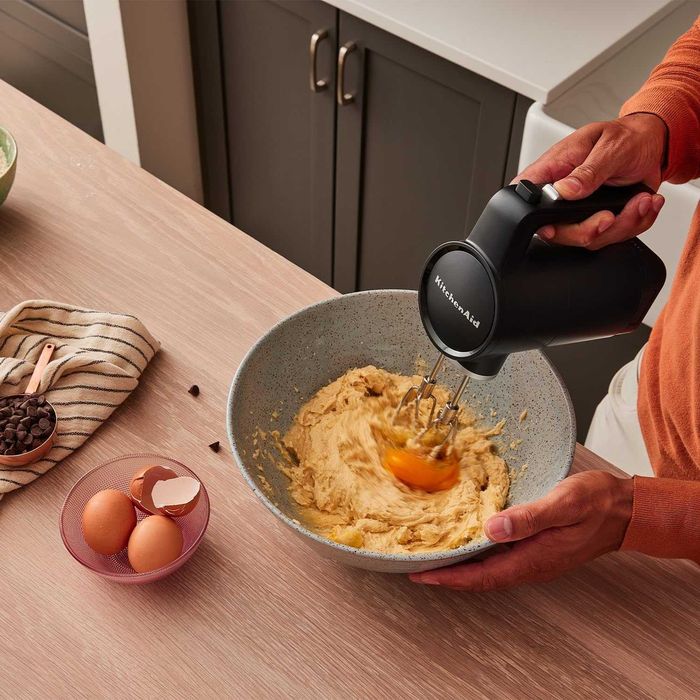 ПРОМО Нов Мощен Безжичен Ръчен Миксер Kitchenaid със 7 скорости