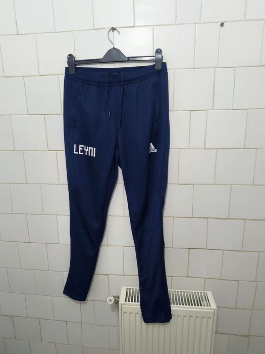 Pantaloni trening marca Adidas mărime M culoare albastru originali