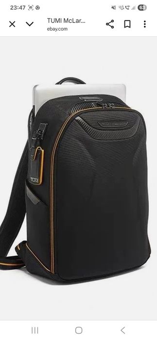 Tumi McLaren Velocity Backpack black