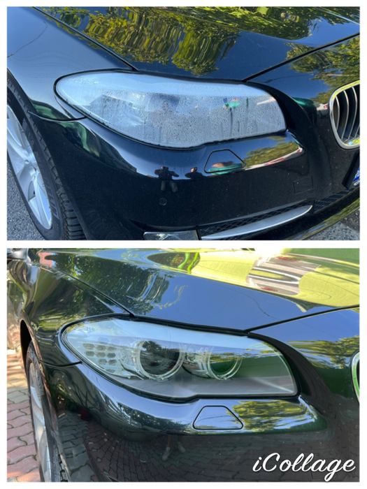 Reconditionare faruri condens/ sticle/ TMS/ faruri bmw seria 5 F10 F11