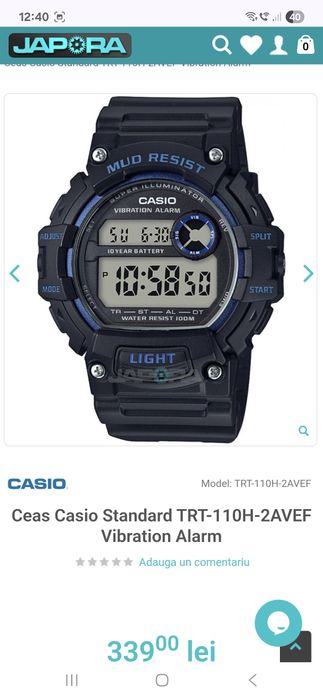 Casio 3463 TRT-110H
