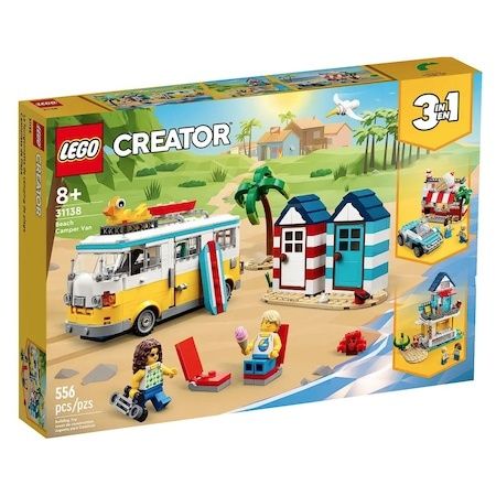 Lego Creator 3 in 1 Autorulota PLAJA 31138, NOU