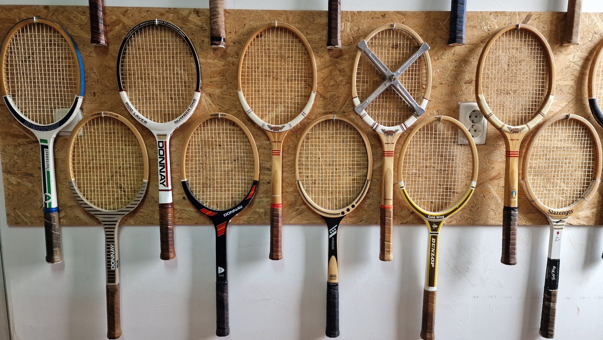 Colectie Rachete Tenis Lemn