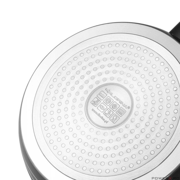 Oala din aluminiu forjat, cu capac, 28cm, 6.5L, invelis antiaderent si