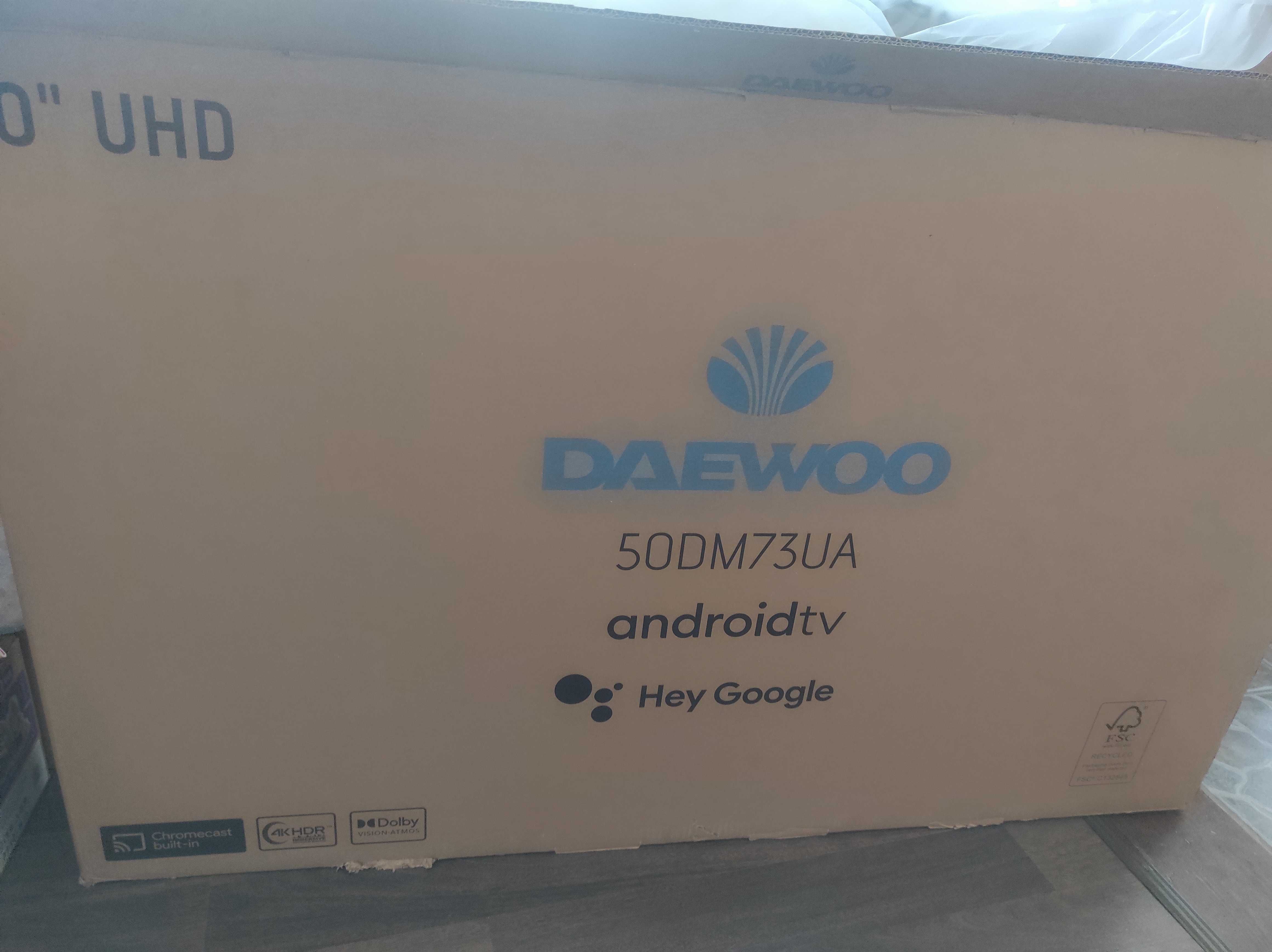 Телевизор Daewoo smart tv 50'' UHD
