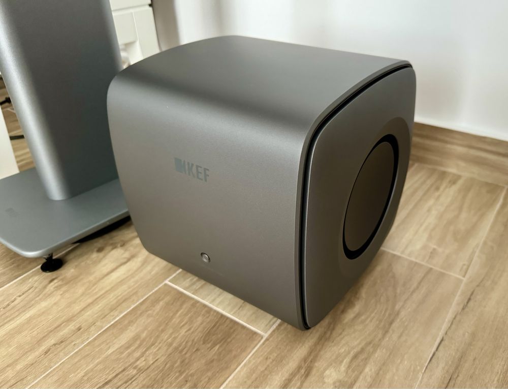 Subwoofer activ KEF KC62 Titanium Grey Factură + Garanție AVstore