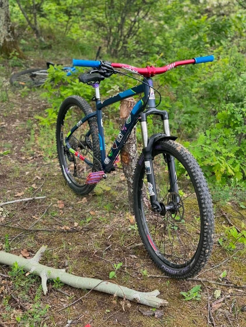 Rockreider 530 custom furca rockshoc