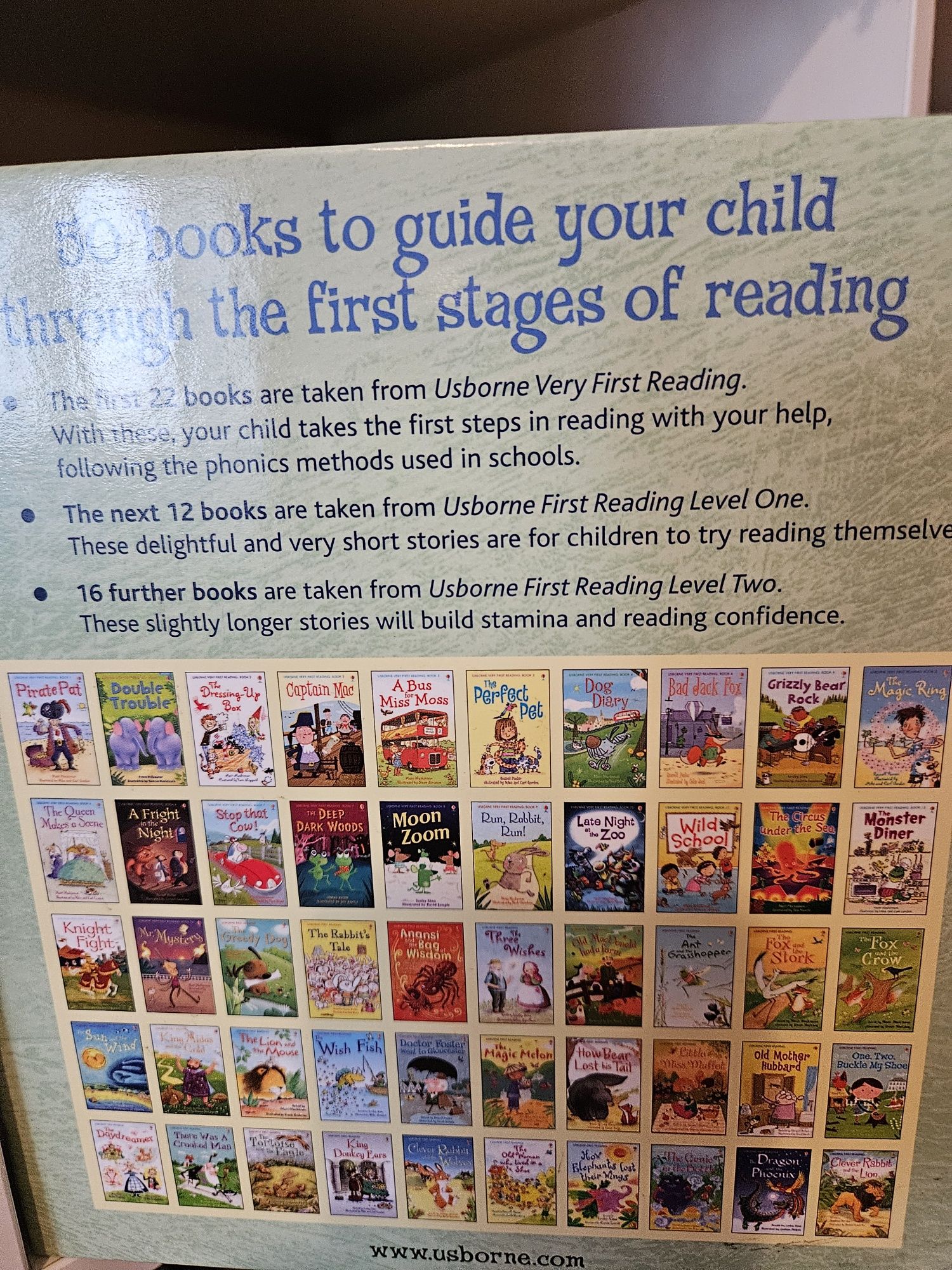 Usborne set : My first reading library