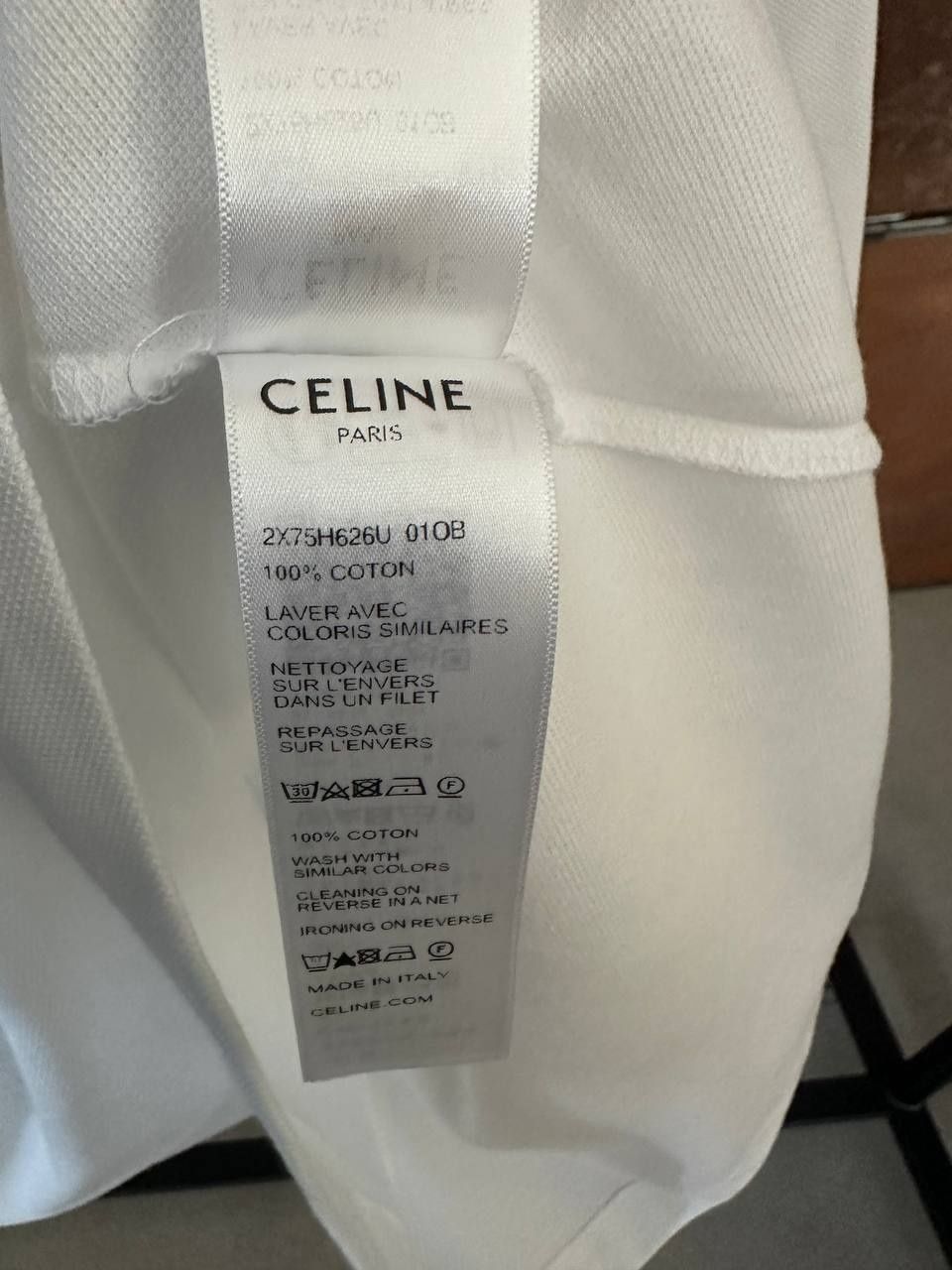 Нова мъжка тениска с якичка Celinе S и M