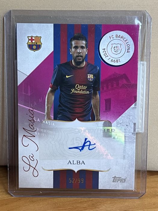 Topps номерирани карти с автограф