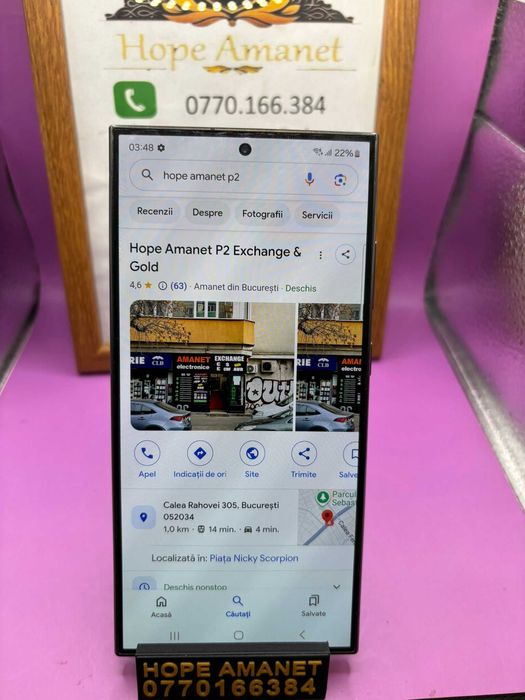 HOPE AMANET P2-Samsung s24 ultra 256 GB/12 RAM