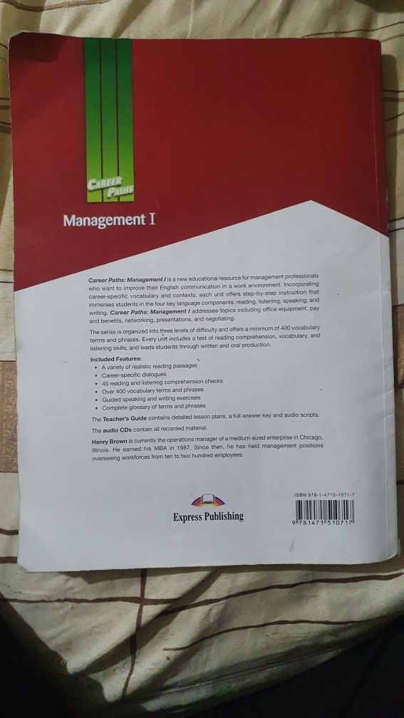 Учебник по бизнес английски Management 1