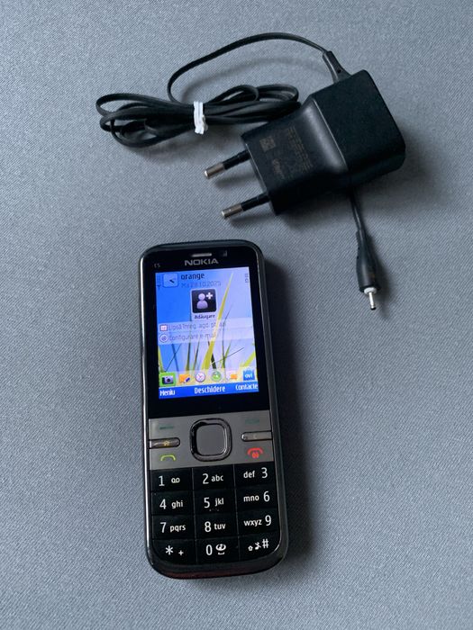 Telefon clasic NOKIA C5 C5-00 3G, Meniu in Limba Romana