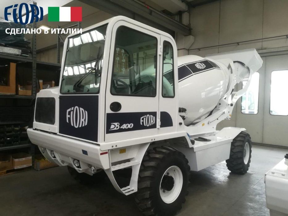 FIORI, Италия, Новая модель DB400 бетон завод на колесах в лизинг
