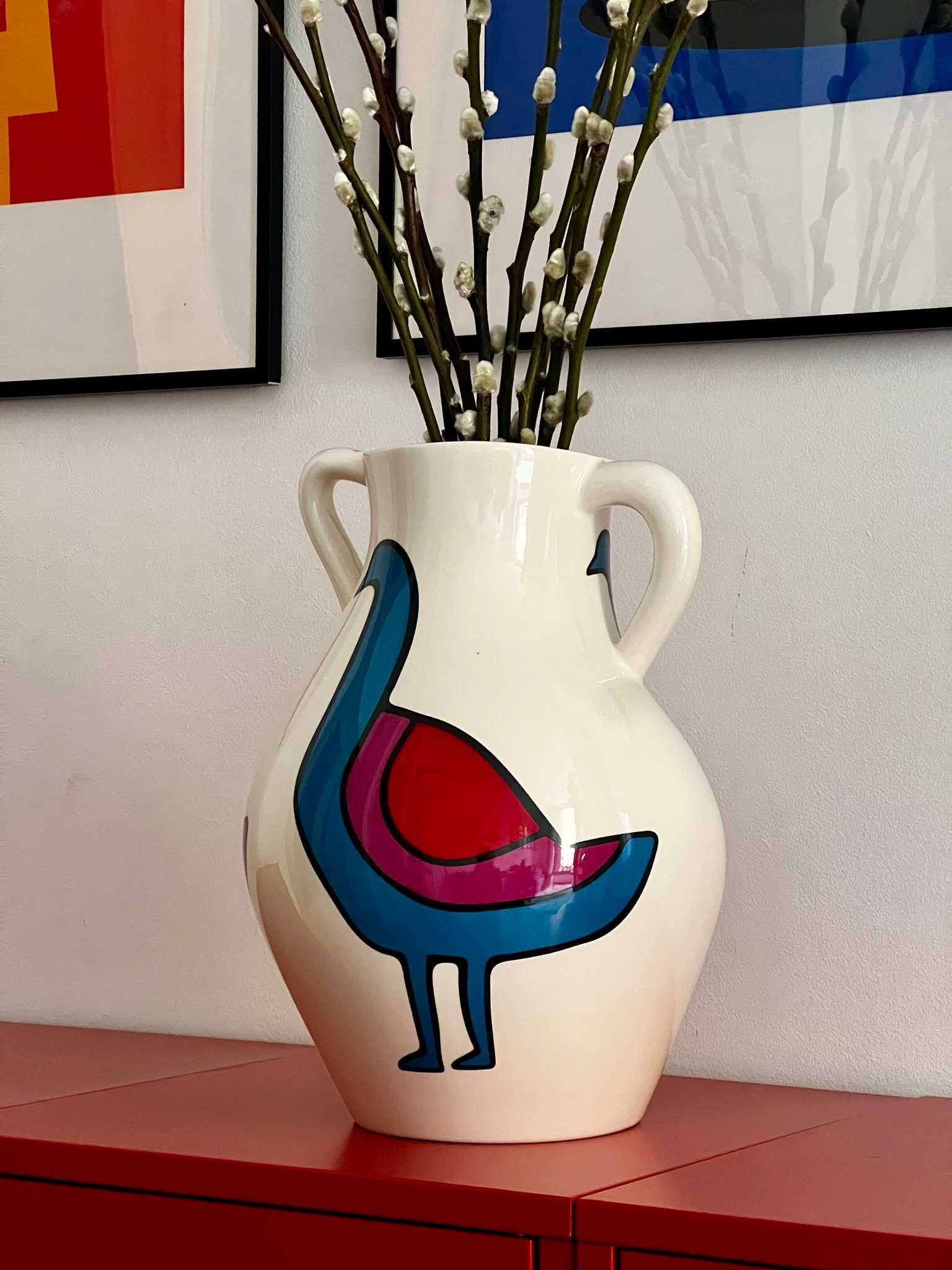Piet Parra x Case Studyo The Wonky vase Confused Bird vaza Limited Edt