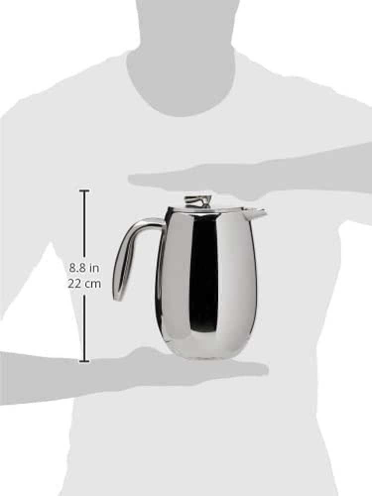 Преса за чай и кафе Bodum 1308 Columbia, Неръждаема Стомана, 1.0 L