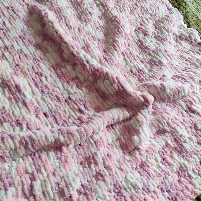 Плед ручной работы.