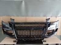 Bara fata cu grila radiator fagure Audi A4 B8 LZ7L Maro Lava Gray