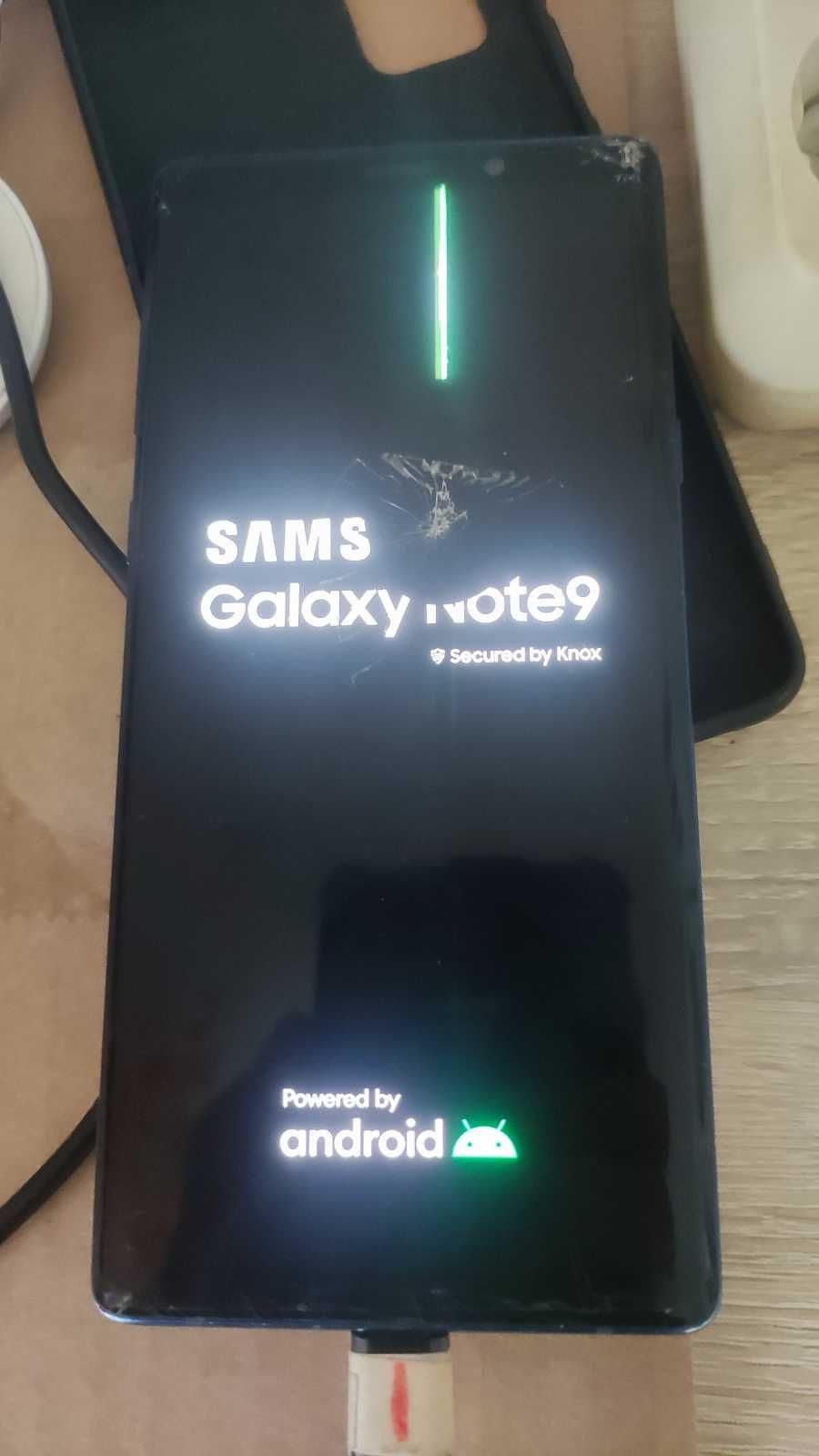 Samsung Galaxy note 9 6gb/128gb петно на дисплея/за части