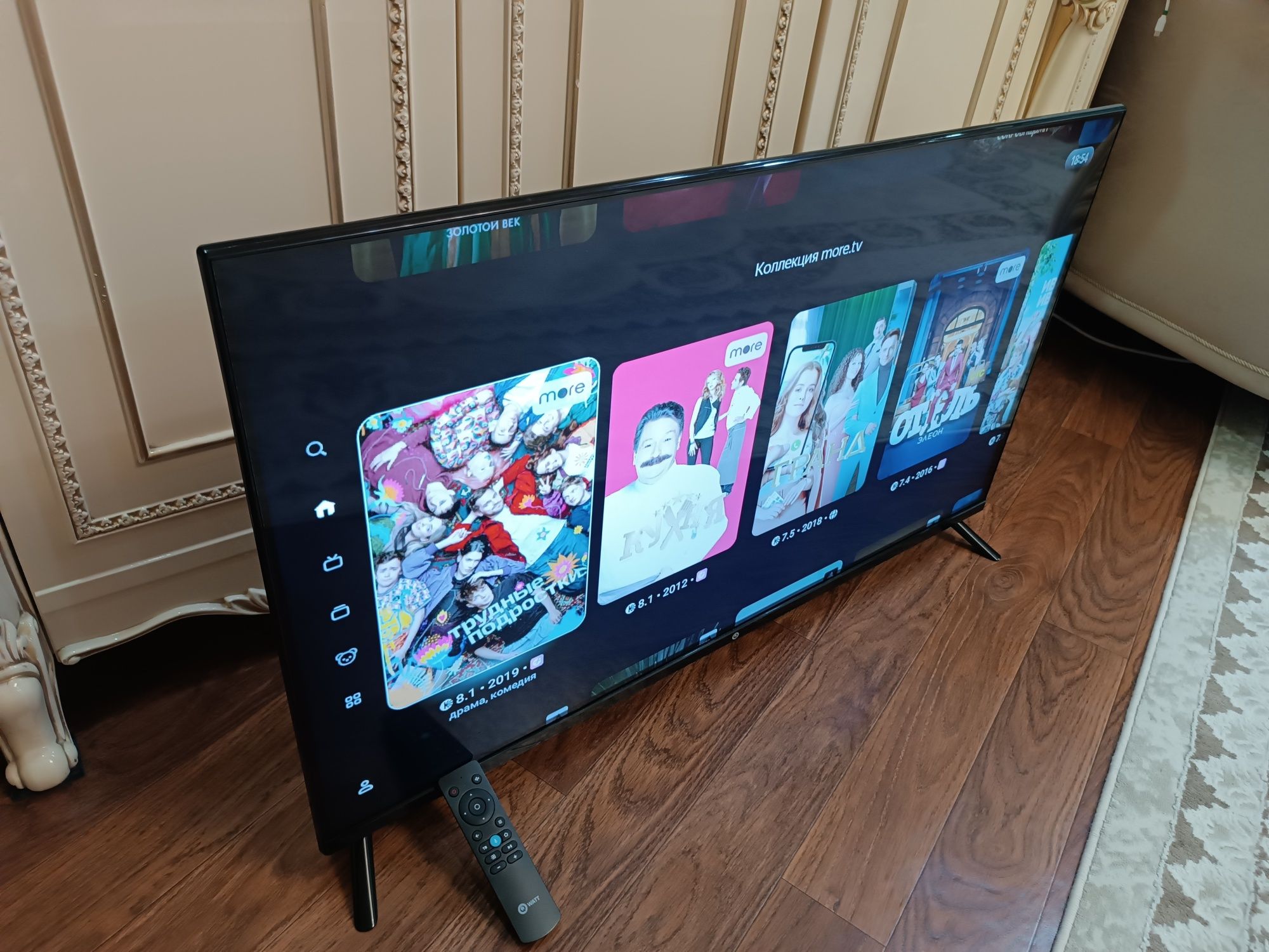 ТЕЛЕВИЗОР Qwatt 40" Wi-fi YouTube.