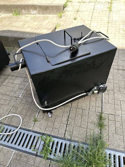 Masini gheata carbonica / fum greu.