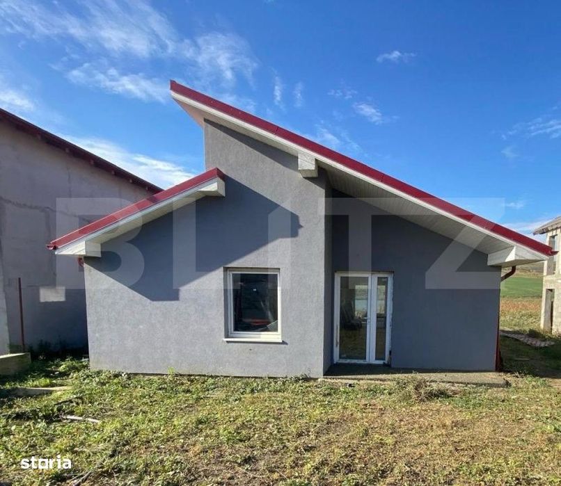 Oportunitate! Casa unifamiliala semifinisata, P+M, 100 mp utili vedere