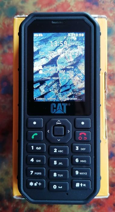 Мобилен телефон CAT B26, Dual SIM, Black