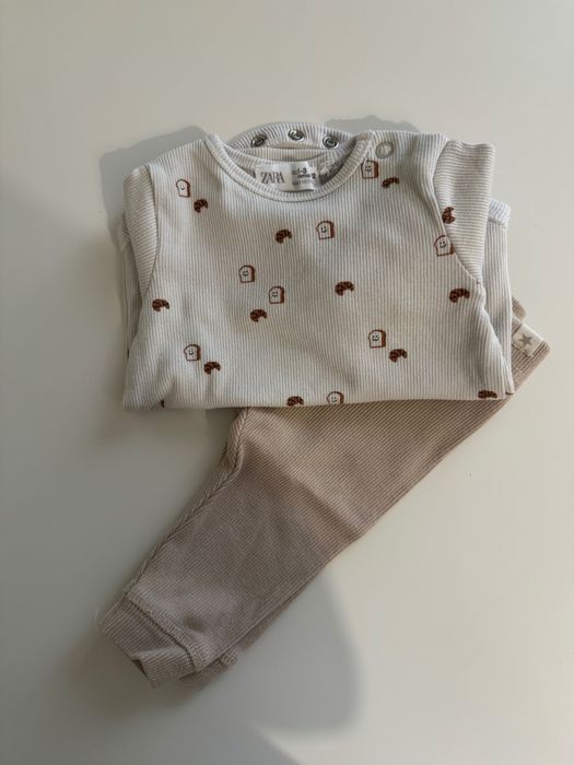 Сет боди и клин Zara 1-3 месеца