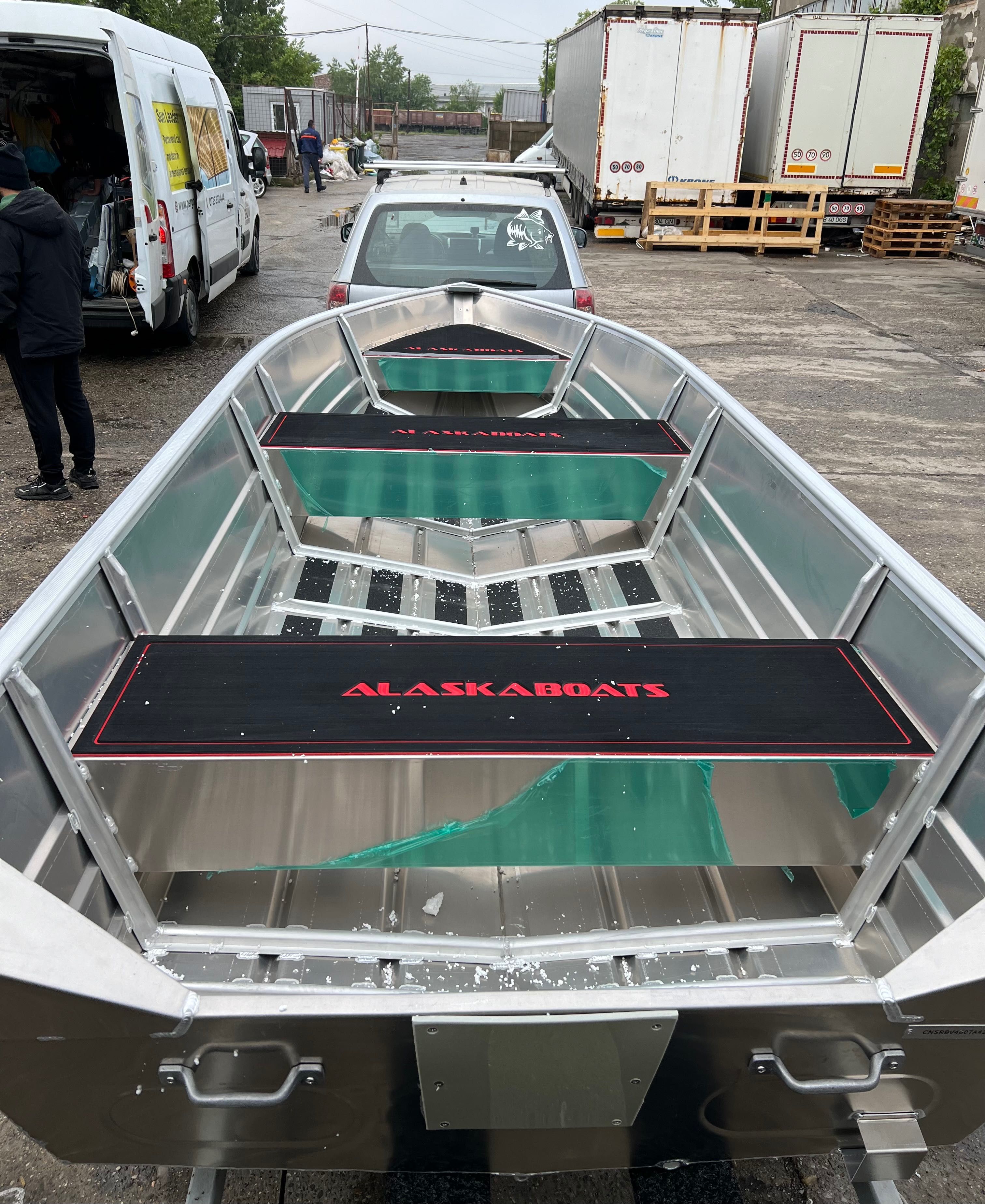 Barca aluminiu Alaska 435 S