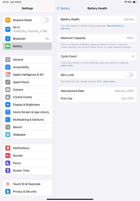 iPad Air M3, Wi-Fi, 11'', 8GB/128GB, Space Grey