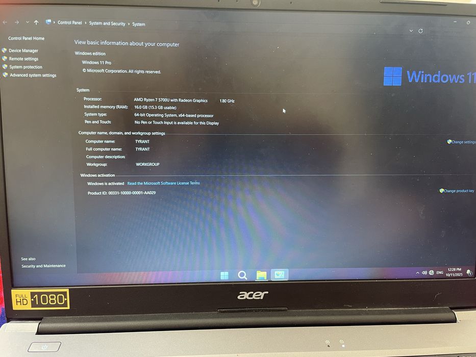 Acer aspire 3 512g