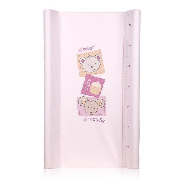 Твърда подложка 50х70 см Розово - Животни Lorelli