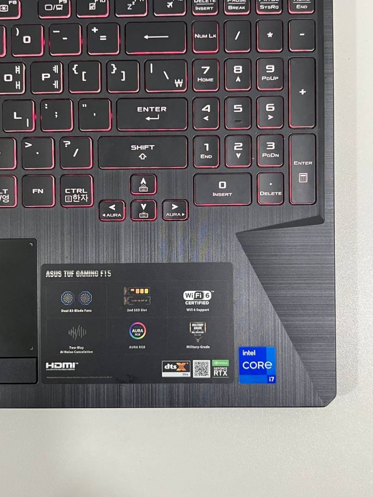 Asus Tuf Gaming.