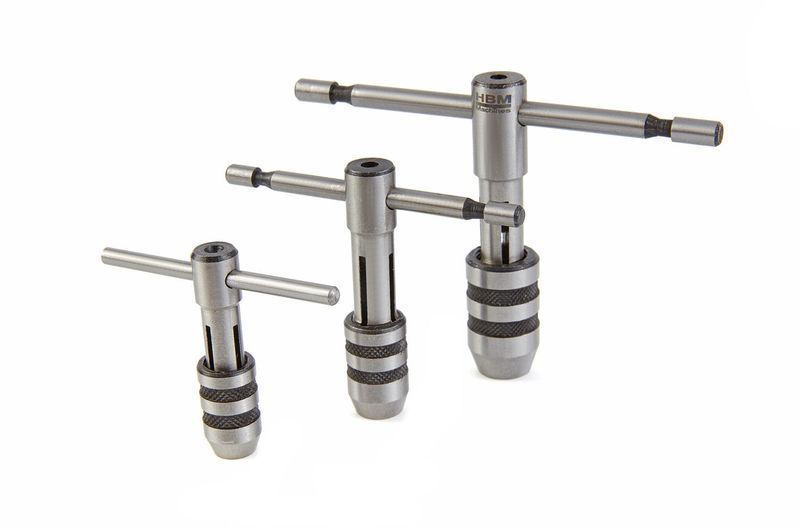 Комплект въртоци за метчици, 3 бр. m1.6-m4 m4-m6.3 m4.5-m8 hbm machine