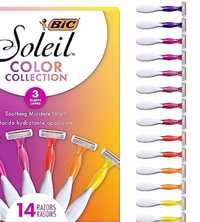 Бритвы BIC Soleil Original оснащены 3 лезвиями для более гладкого брит