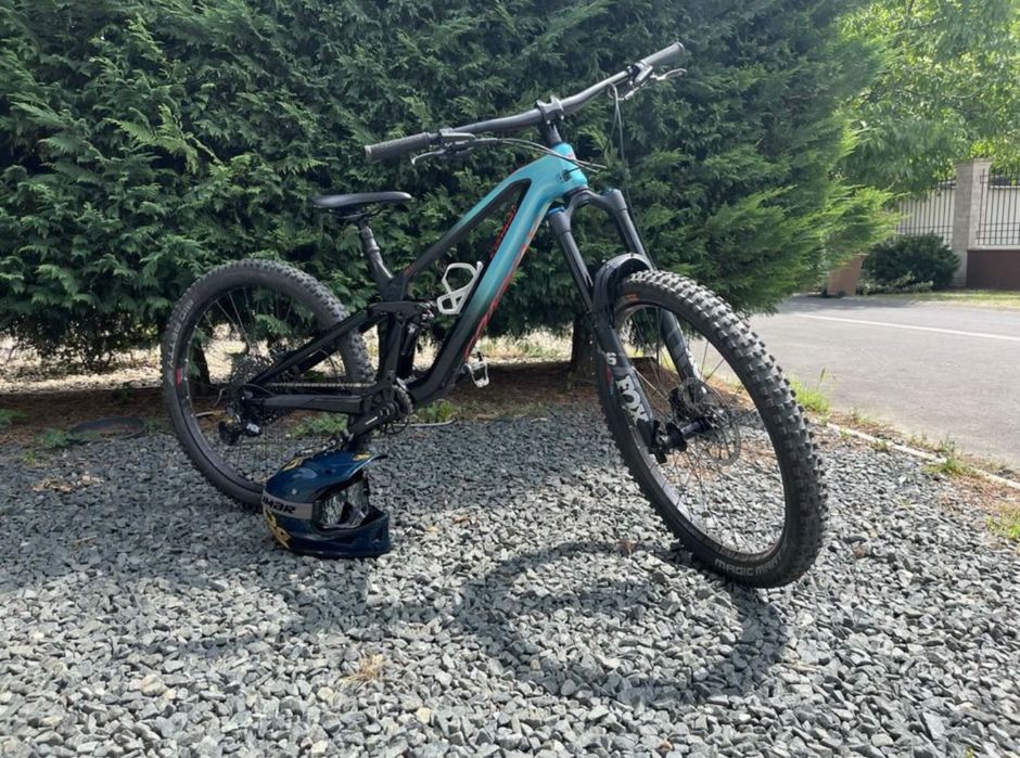 bicicleta carbon full suspention mountain bike conway WME 4.7