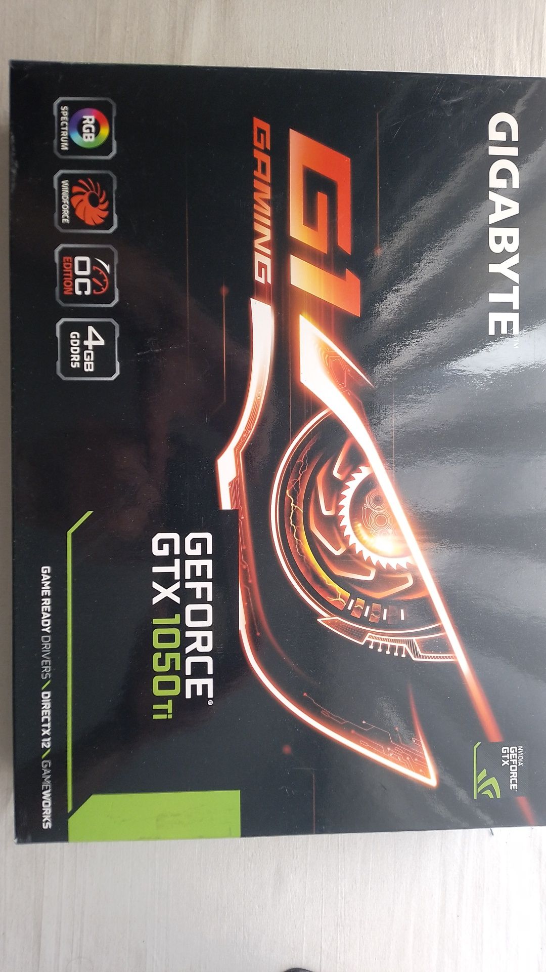 Видеокарта Gigabyte GeForce 1050ti