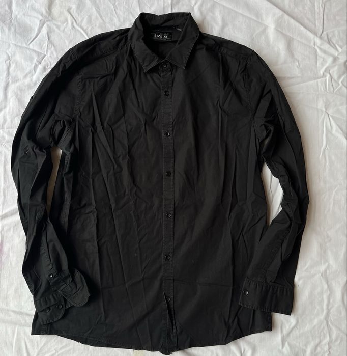 Camasa neagra eleganta pentru barbati