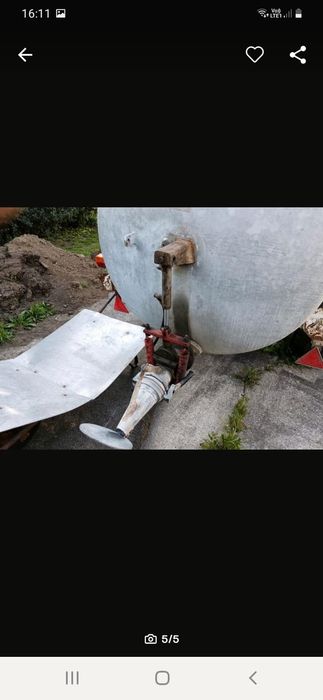 Vidanja cisterna vacuum 3800 litri!