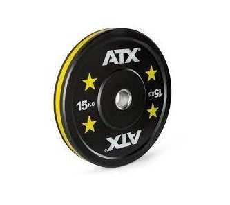 Олимпийски Дискове Bumper Plates ATX Stripes Тежести 2 х 15 кг