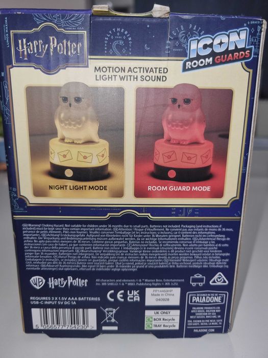Лампа Harry Potter Hedwig Room Guard със звук