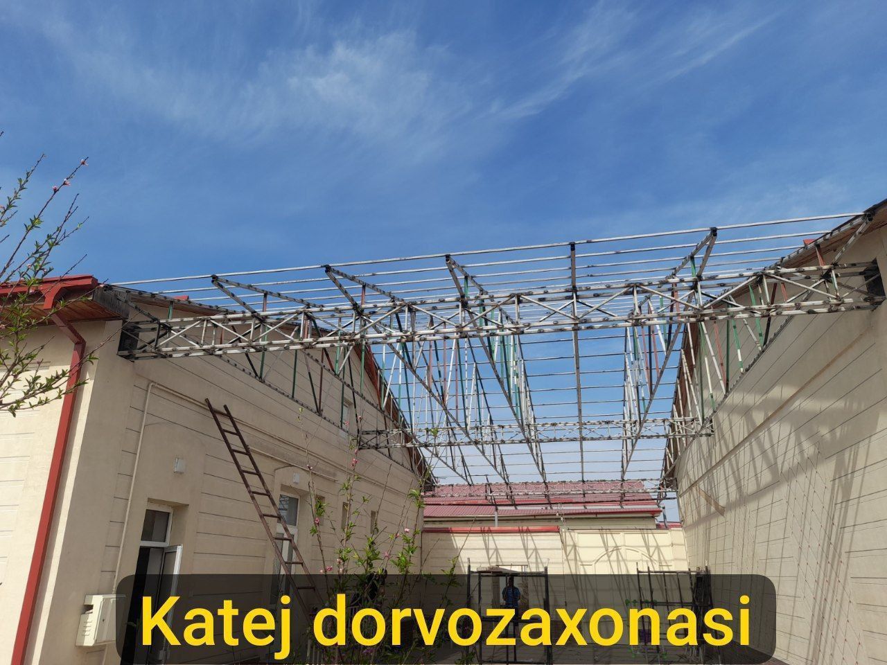 Biz sizlar uchun tom naves issiqxona sortak va sidadyonlar tayorlab y