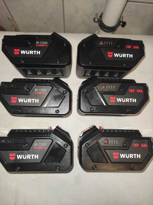 Acumulatori Wurth M Cube model nou 2024 , produse noi originale Würth