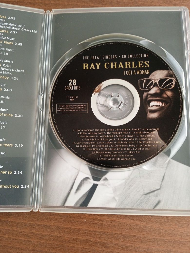 Ray Charles музикален диск.