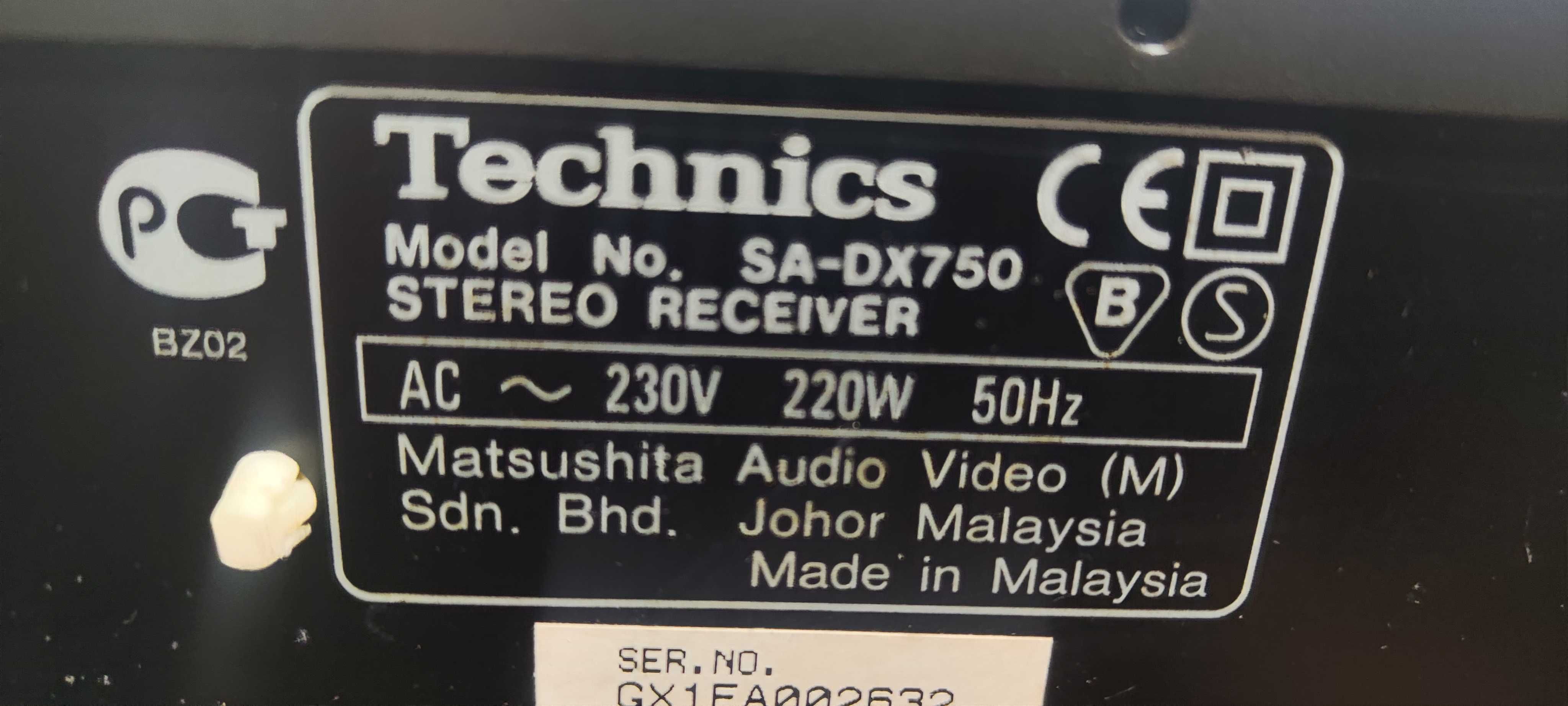 Amplificator Audio Technics SA-DX750 Statie Audio