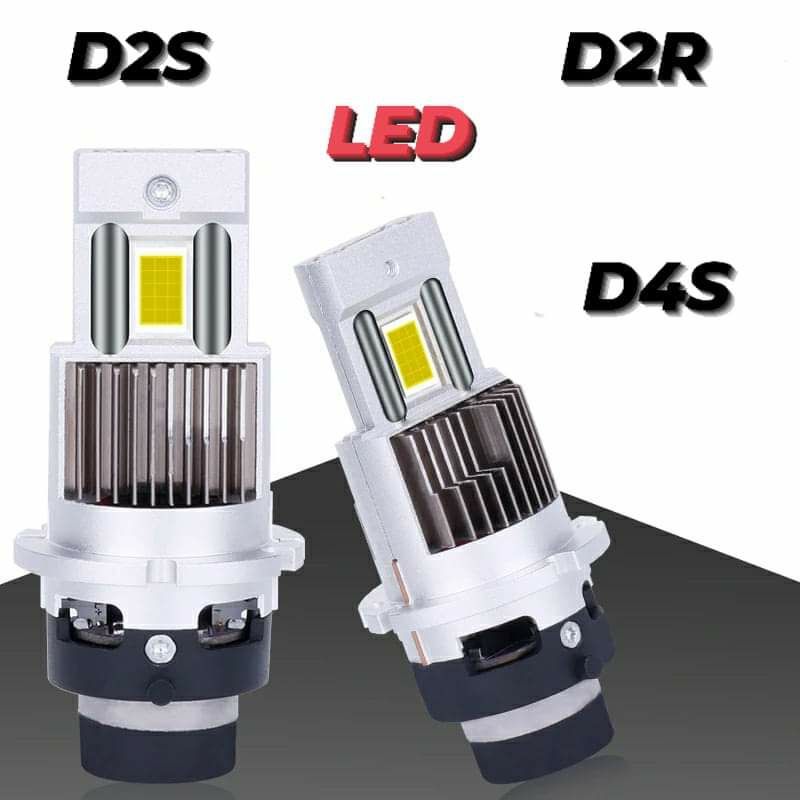 Set Două Becuri Led Cree D2S/D2R/D4S 35000LM/200W  Alb-Rece